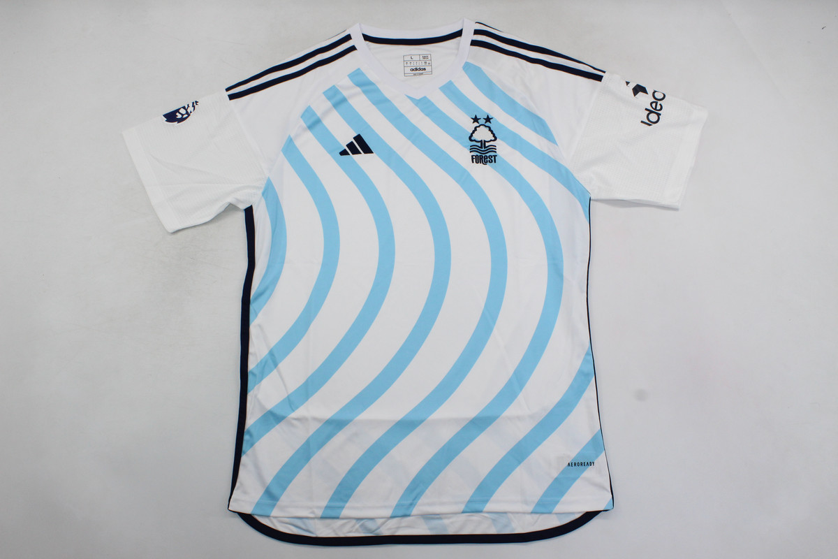 AAA Quality Nottingham Forest 23/24 Away Sky/Blue Jersey